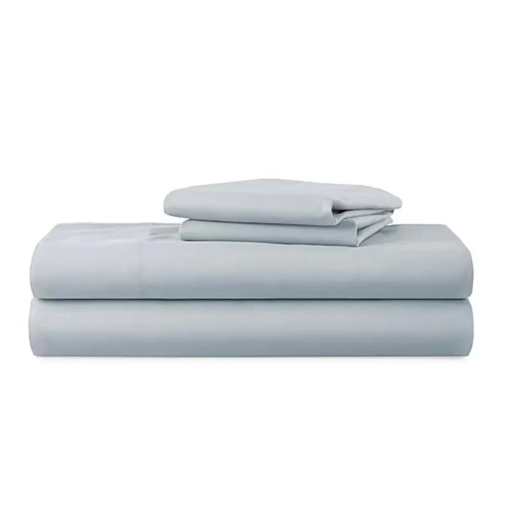 NEW! Home Expressions 4PC Premium Cotton Percale Sheet Set KING Blue
